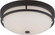 Neval - 2 Light Flush with Satin White Glass - Sudbury Bronze Finish (81|60/5586)