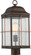 Howell - 1 Light Post Lantern with Clear Seeded Glass - Bronze Finish with Copper accents (81|60/5835)