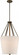 Seneca - 3 Light 17'' Pendant with Beige Linen Fabric Shade - Aged Bronze Finish with Rope (81|60/5899)