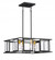 Payne; 4 Light; Pendant with Clear Beveled Glass; Midnight Bronze Finish (81|60/6414)