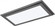 Blink Plus Profile - 22W- 12'' x 24'' Surface Mount LED - 3000K - Gun Metal Finish - 100-277V (81|62/1172)