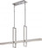 Frame; 3 Module Island Pendant with Frosted Glass; Brushed Nickel Finish (81|62/136)