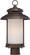 Bethany; LED Outdoor Post with Satin White Glass; Forest Bronze Finish (81|62/634)