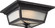 Essex - LED Flush Lantern with Etched Glass - Sterling Black Finish (81|62/823)