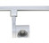 LED 12W Track Head - Pipe - White Finish - 36 Degree Beam (81|TH443)