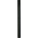 AirPro Collection 60 In. Ceiling Fan Downrod in Forged Black (149|P2608-80)
