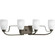 Wisten Collection Four-Light Antique Bronze Etched Glass Modern Bath Vanity Light (149|P2797-20)