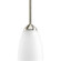 Gather Collection One-Light Brushed Nickel Etched Glass Traditional Mini-Pendant Light (149|P5113-09)