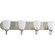 Gather Collection Four-Light Brushed Nickel Etched Glass Traditional Bath Vanity Light (149|P2709-09)