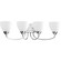 Heart Collection Four-Light Polished Chrome Etched Glass Farmhouse Bath Vanity Light (149|P2928-15)