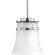 Cascadia Collection One-Light Polished Chrome Etched Glass Coastal Mini-Pendant Light (149|P5066-15)