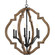 P4767-71 6-60W CAND CHANDELIER (149|P4767-71)