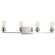 Debut Collection Four-Light Brushed Nickel Farmhouse Bath Vanity Light (149|P300011-009)