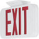 PETPE-UR-30 LED EMERGENCY EXIT RED (149|PETPE-UR-30)