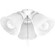 AirPro Collection Three-Light Ceiling Fan Light (149|P2600-30WB)