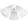 P2600-30WB 3-9W LED FAN LIGHT KIT (149|P2600-30WB)