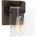 Glayse Collection One-Light Antique Bronze Clear Glass Luxe Bath Vanity Light (149|P300105-020)