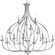 Tinsley Fifteen-Light Chandelier (149|P400110-015)