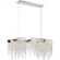 Crystal Falls Island Chandelier (26|PCCL1033PK)