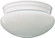 6'' PLAIN WH MUSHROOM - WH (83|3015-6-6)