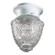 1LT 6'' Acorn Fixture/Wh (83|3305-6-6)