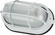 1LT OVAL BULKHEAD - WH (83|680-9-6)