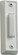 PLASTIC DOOR BUTTON - WH (83|7-101-6)