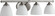 BROOKS 4LT VANITY - STN (83|5150-4-65)