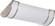 2' 3x9w T8 LED CMNT-STN (83|97424-3-65)