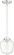 9'' CLR ACORN PEND - PN (83|8239-62)