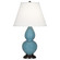 Steel Blue Small Double Gourd Accent Lamp (237|OB11X)