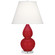 Ruby Red Small Double Gourd Accent Lamp (237|RR13X)