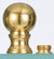 Brass Ball Knob (27|S70/132)