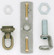 Loop And Ring Kit; Antique Brass Finish (27|S70/352)