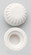 2 Plastic Lock-Up Caps; White Finish (27|S70/582)