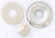 Ceiling Glass Lock-Up; Nickel Plated Finish (27|S70/639)