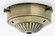 Ball Holder; Antique Brass Finish; 3-1/4'' (27|S70/678)