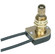 On-Off Metal Rotary Switch; 5/8'' Metal Bushing; Single Circuit; 6A-125V, 3A-250V Rating; Brass (27|80/1134)