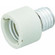 Medium To Medium E26 - E26 Extender; Porcelain; 1'' Overall Extension; 660W-250V (27|92/324)