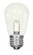 1.4 Watt LED; S14; Clear; 2700K; Medium base; 120 Volt; Carded (27|S9174)