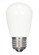 1.4 Watt LED; S14; White; 2700K; Medium base; 120 Volt; Carded (27|S9175)