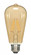 2.5 Watt ST19 LED Filament; Transparent Amber; Medium base; 2000K; 220 Lumens; 120 Volt (27|S9577)