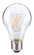 8 Watt A19 LED Filament; Clear; Medium base; 2700K; 800 Lumens; 120 Volt; Carded (27|S8616)