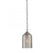 Bally 1-Light Pendant in Satin Nickel (128|7-701-1-SN)