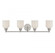 Melrose 4-Light Bathroom Vanity Light in Satin Nickel (128|8-6836-4-SN)