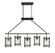 Glenwood 5-Light Linear Chandelier in English Bronze (128|1-3043-5-13)