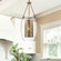 Dunbar 1-Light Pendant in Warm Brass with Bronze Accents (128|7-9063-1-95)