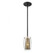 Dunbar 1-Light Mini-Pendant in Warm Brass with Bronze Accents (128|7-9064-1-95)