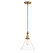 Drake 1-Light Pendant in Warm Brass (128|7-9132-1-322)