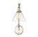 Drake 1-Light Adjustable Wall Sconce in Polished Nickel (128|9-9131CP-1-109)